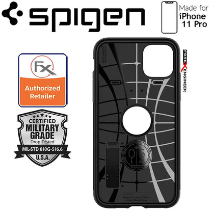 Spigen Slim Armor for iPhone 11 Pro (Black) - Forexengineer-malaysia