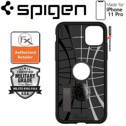 Spigen Slim Armor for iPhone 11 Pro (Gunmetal) - Forexengineer-malaysia