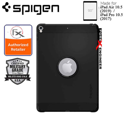 Spigen Tough Armor Case for iPad Air 10.5" (2019) - Pro 10.5" (2017) - Slim and Mil-Grade Certified Protection - Black - Forexengineer-malaysia
