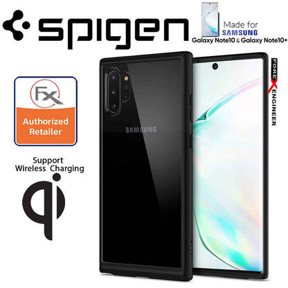 Spigen Ultra Hybrid for Samsung Galaxy Note 10+ - Note 10 Plus - Matte Black - Forexengineer-malaysia