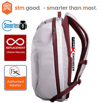 STM Myth Backpack 18L (15'') - Windsor Wine - Forexengineer-malaysia