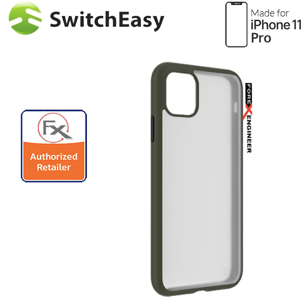 [RACKV2_CLEARANCE] SwitchEasy Aero for iPhone 11 Pro (Army Green)