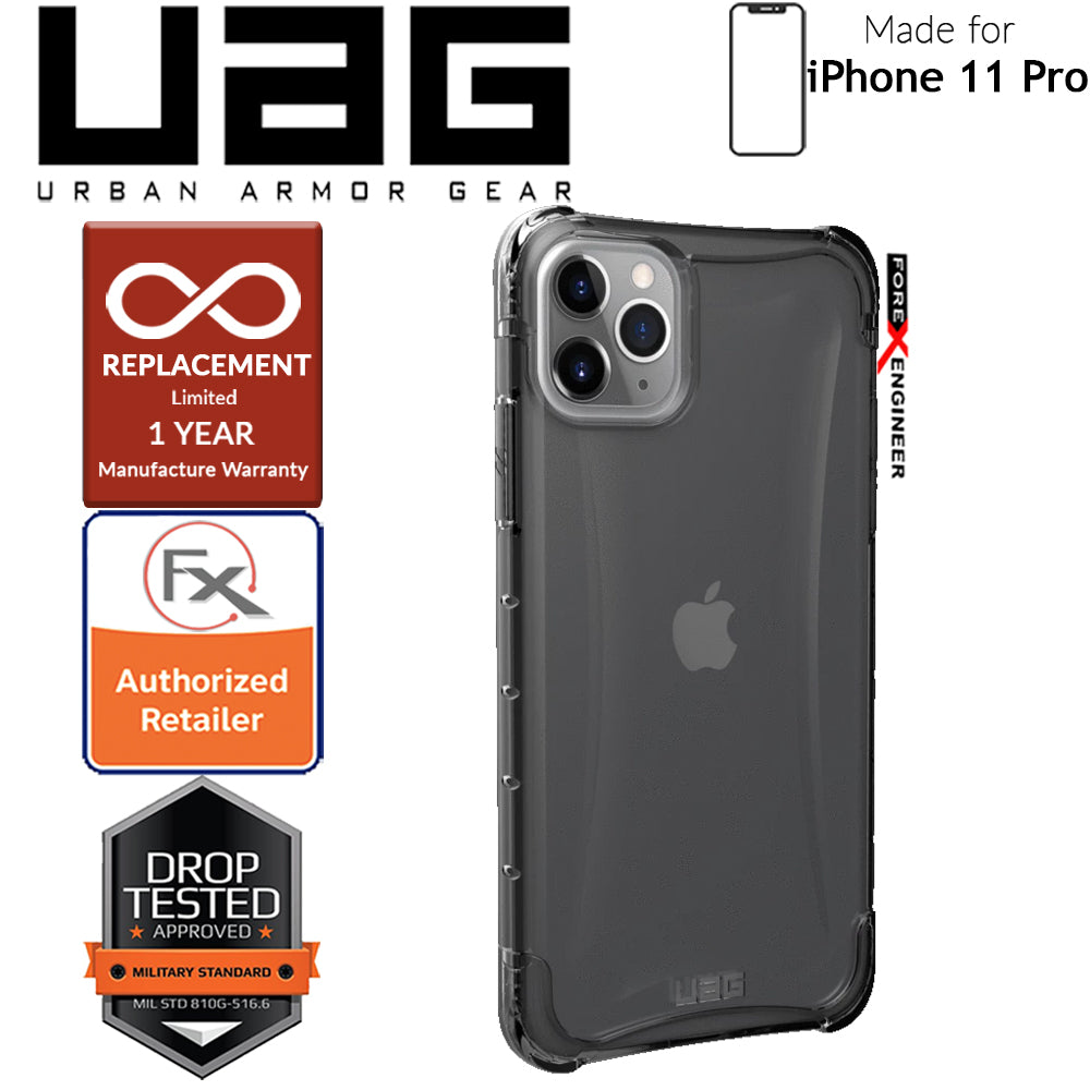 UAG Plyo for iPhone 11 Pro - Feather-Light Rugged & Military Drop Tested - Ash
