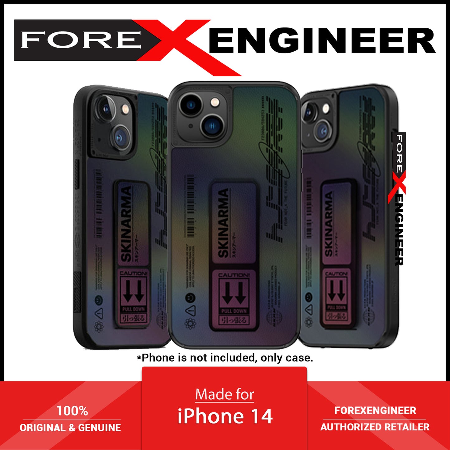 [ONLINE ONLY] SKINARMA Kira Kobai for iPhone 14 ( Barcode: 8886461242492 )