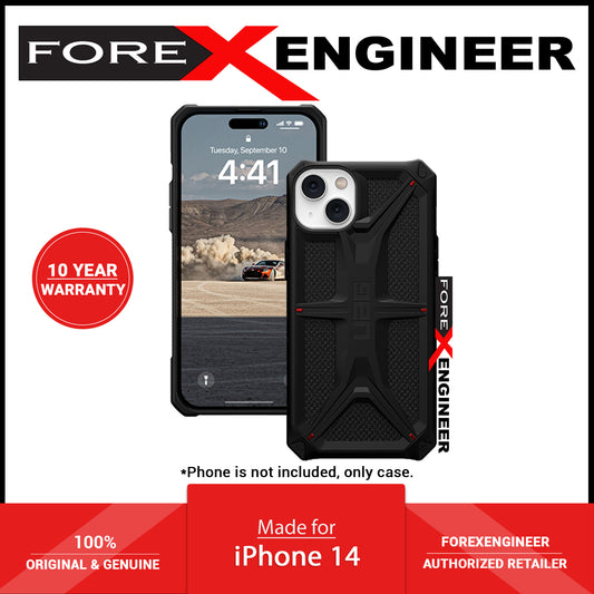 UAG Monarch for iPhone 13/14 - Kevlar Black (Barcode: 840283901706 )