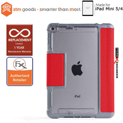 STM Dux Plus Duo for iPad Mini 5 - Mini 4 - Red Color ( Barcode: 765951763649)