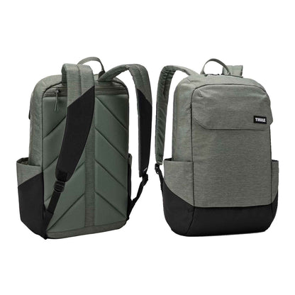 Thule Lithos Backpack 20L - Fit up to 15.6" Laptop or 16" MacBook - Agave Green-Black (Barcode: 0085854253383 )