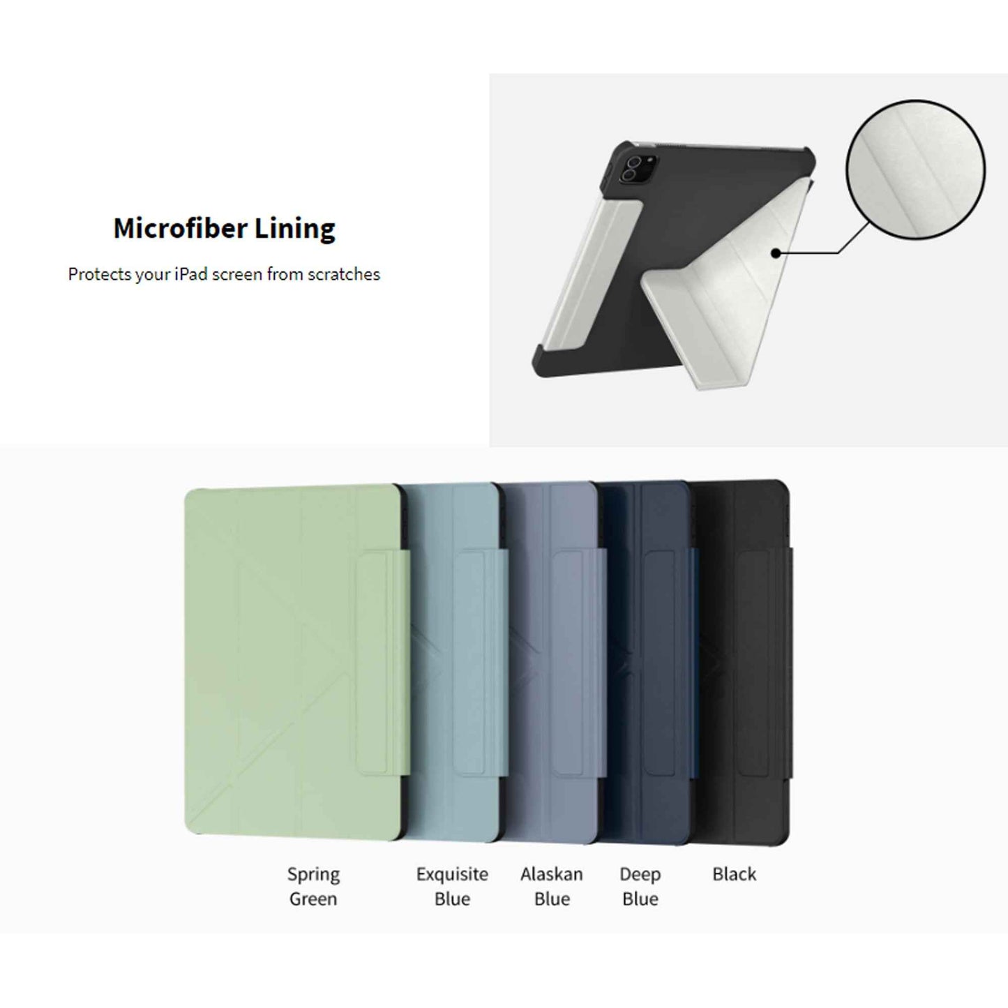 SwitchEasy Origami for iPad Pro 11" - Air 10.9" ( 2022 - 2018 ) M1 Chip - Midnight Blue (Barcode: 4895241101069 ) - Forexengineer -Malaysia- 4895241100765