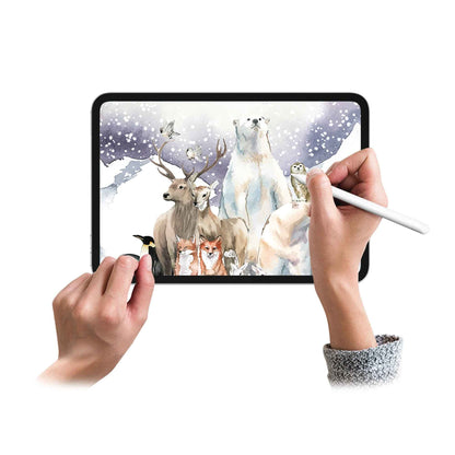AMAZINGthing Paperlike Texture Drawing Film for iPad Mini 7th Gen ( 2024 ) / iPad Mini 6th Gen ( 2021 ) - 0.2mm Digital Artist - Matte (Barcode: 4892878068871 )