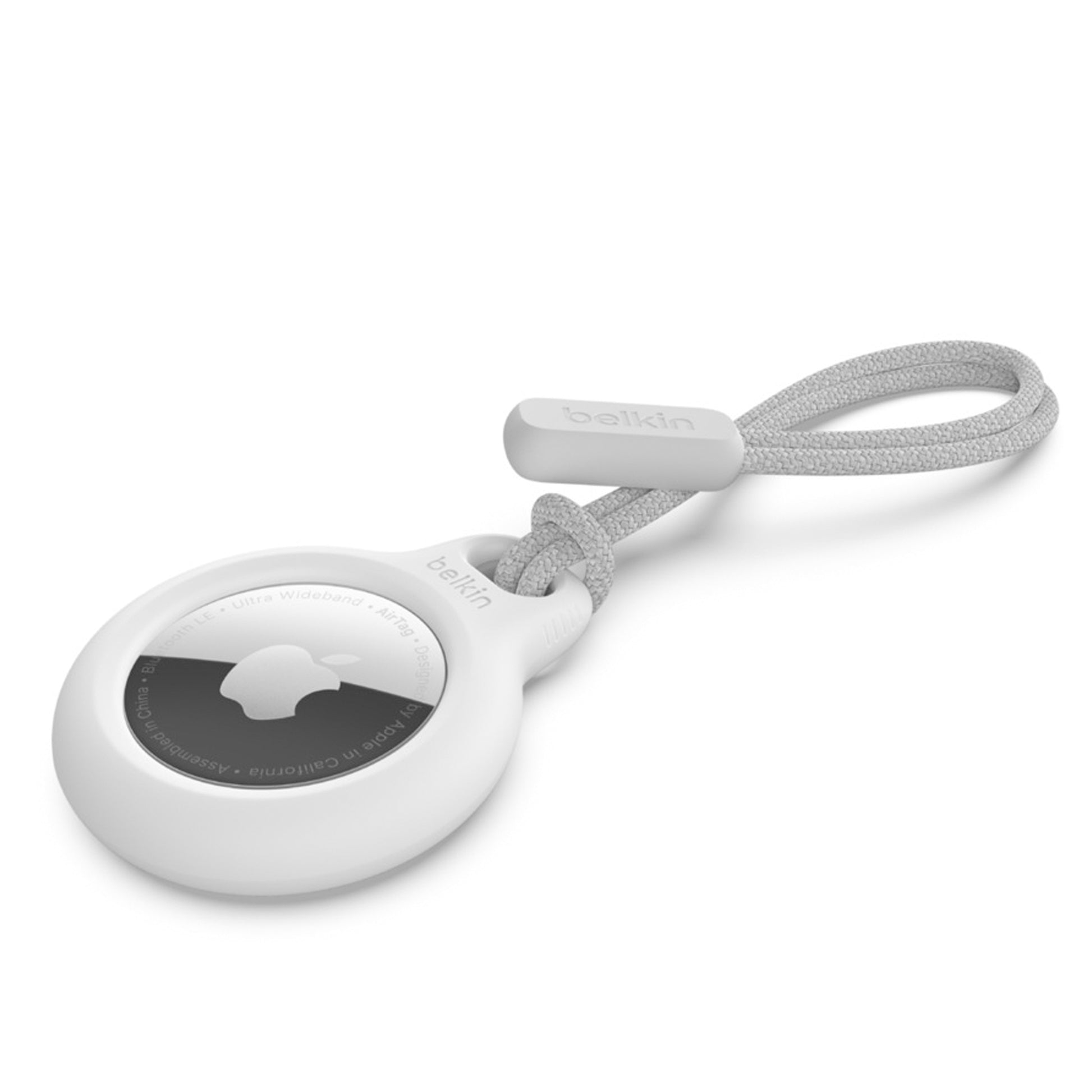 Belkin Secure Holder with Strap for AirTag - White (Barcode: 745883786282 ) - Forexengineer -Malaysia- 745883786282