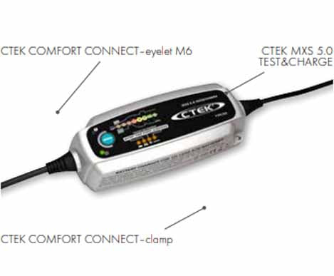 CTEK MXS 5.0 TEST & CHARGE UK + 5 Years Warranty (Barcode: 7350009569767)