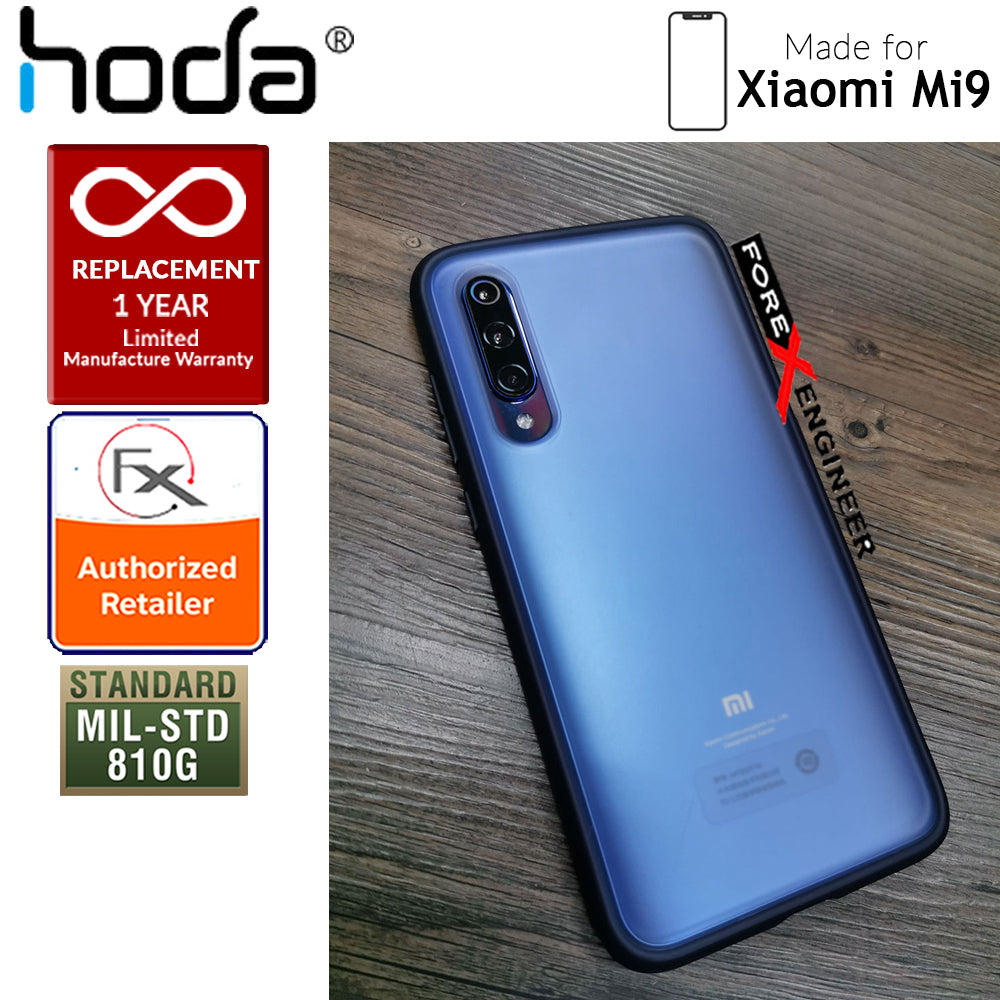 HODA ROUGH Military Case for Xiaomi Mi9 - Military Drop Protection - Dark Blue