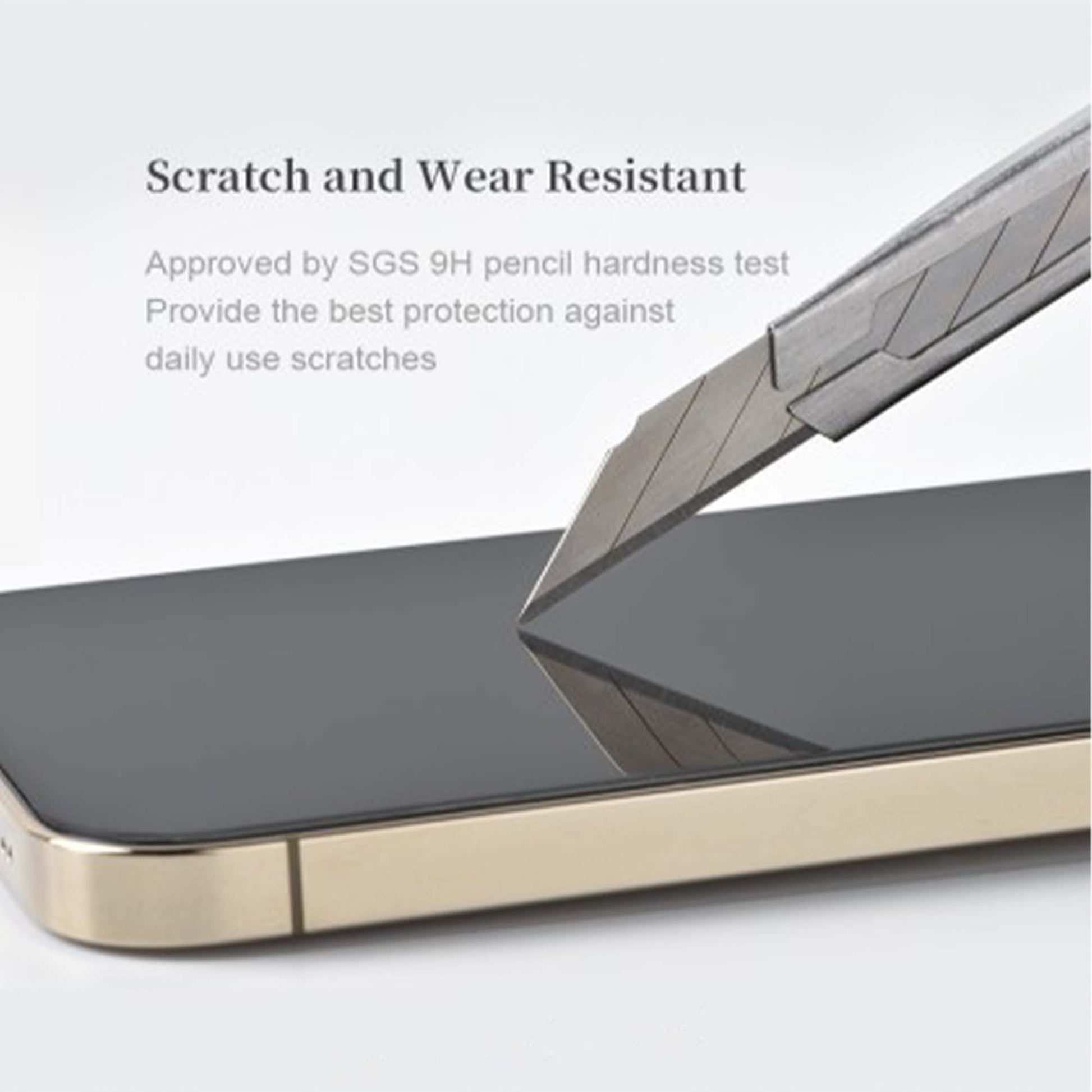 Hoda Tempered Glass for iPhone 14 Pro ( 2.5D 0.33mm Full Coverage ) - Clear (Barcode: 4711103545744 ) - Forexengineer -Malaysia- 4711103545744