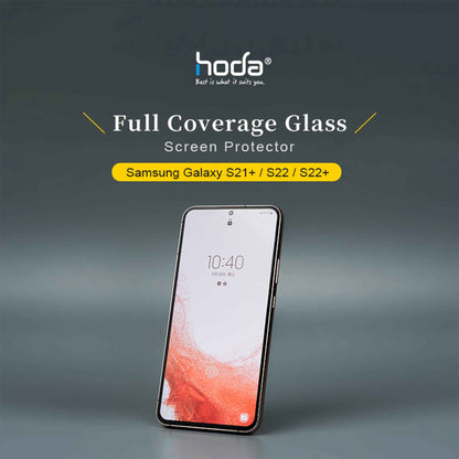 Hoda Tempered Glass for Samsung Galaxy S22 - 0.21mm 2.5D Full Coverage Screen Protector - Clear (Barcode: 4711103544129 )