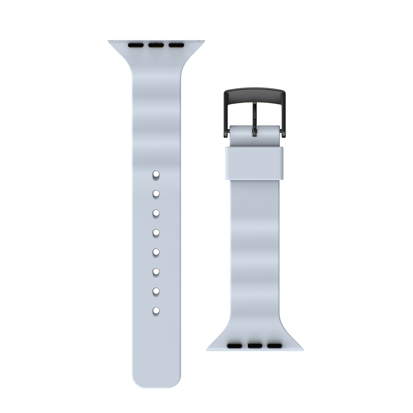 [RACKV2_CLEARANCE] UAG [U] Aurora Watch Band for Apple Watch Series 7 - SE - 6 - 5 - 4 - 3 - 2 - 1 ( 45mm - 42mm - 44mm ) - Soft Blue (Barcode: 810070360986 )