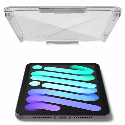 Spigen Tempered Glass GLAStR EZ FIT for iPad Mini 7th Gen ( 2024 ) / iPad Mini 6th Gen ( 2021 ) Screen Protector - Clear (Barcode: 8809811854732 ) - Forexengineer -Malaysia- 8809811854732