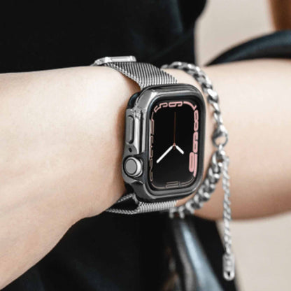 SwitchEasy Odyssey Glossy Edition Case for Apple Watch Series 7 (45mm) - Flash Black (Barcode: 4895241104824 ) - Forexengineer -Malaysia- 4895241104824