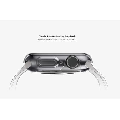 UNIQ Garde Protective Case for Apple Watch for Series SE - 6 - 5 - 4 ( 40mm) - Tinted Grey - Forexengineer-malaysia