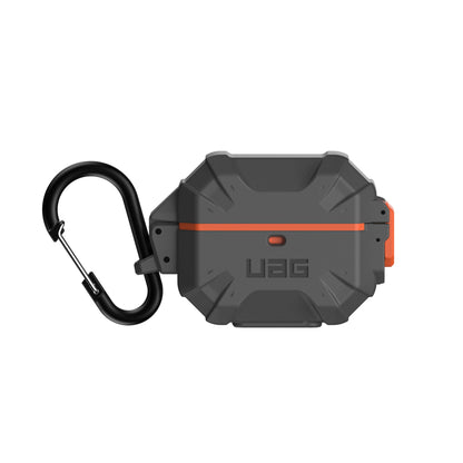 UAG Pathfinder for Airpods Gen 3 - 3rd Gen 2021 - Water Resistant Case - Silver-Orange - Forexengineer -Malaysia- 840283900068