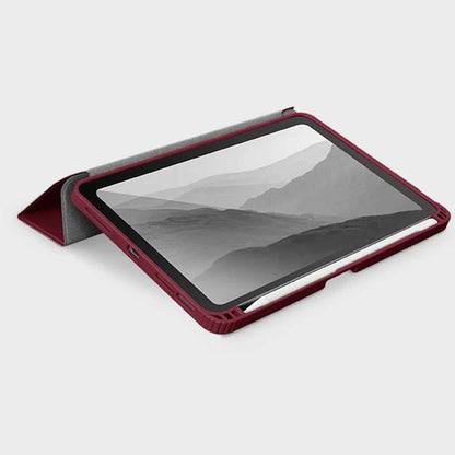 UNIQ Moven Case for iPad Mini 7th Gen ( 2024 ) / iPad Mini 6th Gen ( 2021 ) - Maroon (Barcode: 8886463678657 ) - Forexengineer -Malaysia- 8886463678657