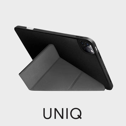 [RACKV2_CLEARANCE] UNIQ New Transforma for iPad Pro 11" - Air 10.9" ( 2022 - 2018 ) M1 Chip - Antimicrobial - Black (Barcode: 8886463677407 )