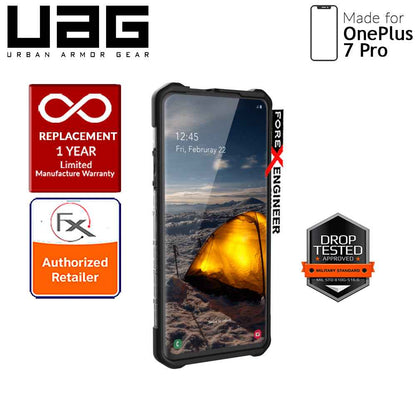 UAG Plasma for OnePlus 7 Pro - Feather-Light Rugged Military Drop Tested - Ice - Forexengineer-malaysia