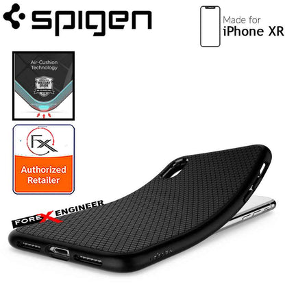 Spigen Liquid Air for iPhone XR - Matte Black - Forexengineer-malaysia