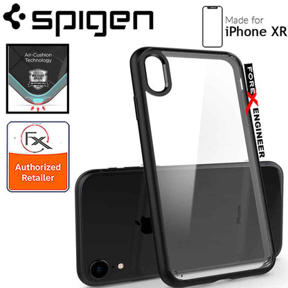 Spigen Ultra Hybrid for iPhone XR - Matte Black - Forexengineer-malaysia