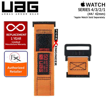 UAG Active Strap for Apple Watch Ultra 2/1 & all previous versions, High Strength Nylon Weave - Forexengineer-malaysia