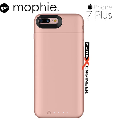 Mophie Juice Pack air for iphone 7 - 8 plus - rose gold color (wireless charge capable) - Forexengineer-malaysia