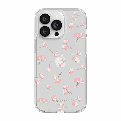 Kate Spade New York Protective Hardshell Case for iPhone 13 Pro 5G Falling Poppies (Barcode: 191058145499 ) - Forexengineer-malaysia