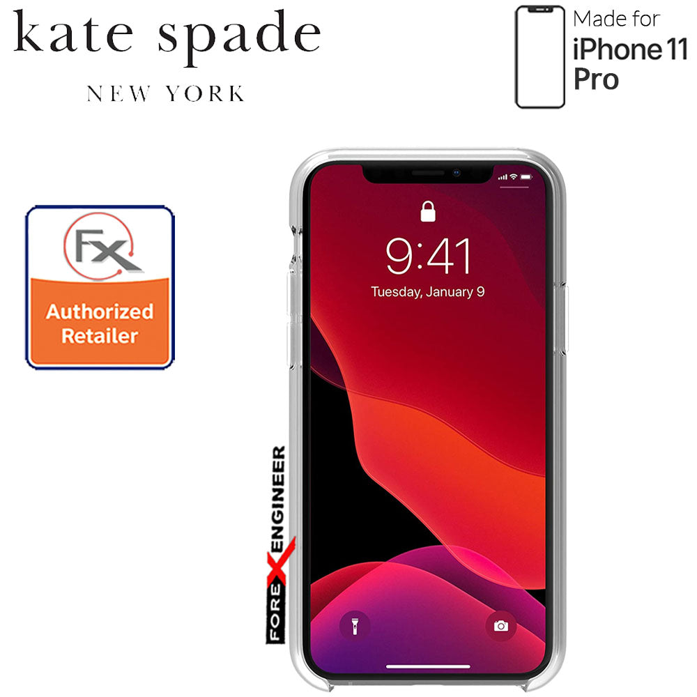 Kate Spade Protective Hardshell for iPhone 11 Pro ( Spade Flower ) ( Barcode : 191058102508 )