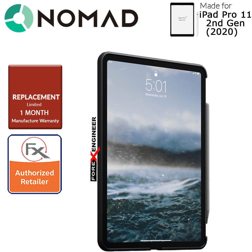 Nomad Rugged Case for iPad Pro 11 inch - 11" 2nd Gen ( 2020 ) ( Dark Grey ) ( Barcode : 856500019260 )