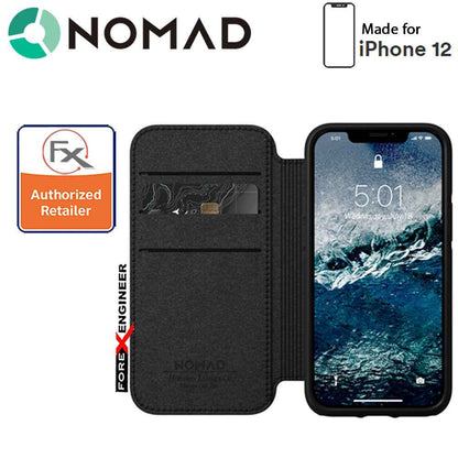 Nomad Rugged Folio Case for iPhone 12 Mini 5G 5.4" - Rustic Brown ( Barcode : 856504015558)