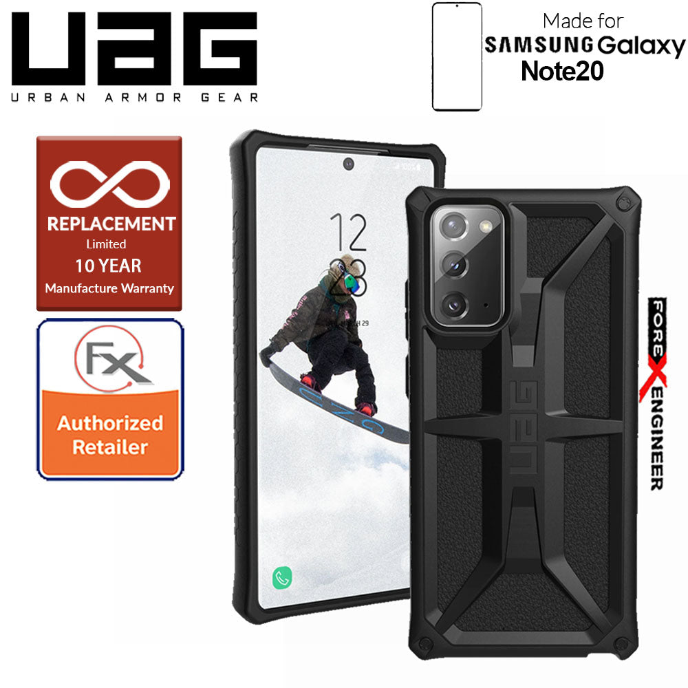 UAG Monarch for Samsung Galaxy Note 20 5G 2020 - Rugged Military Drop Tested -  Black  ( Barcode : 812451035544 )