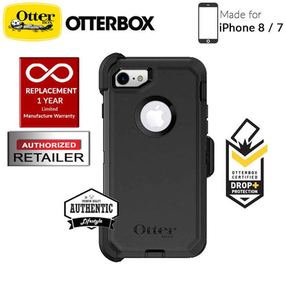OtterBox Defender Series for iPhone 8 - 7 - Black - Forexengineer-malaysia