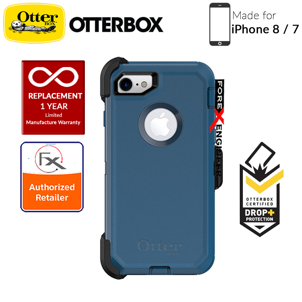 OtterBox Defender Series for iPhone 8 - 7 - Bespoke Way (Compatible with iPhone SE 2nd Gen 2020) (660543402084)