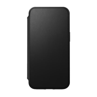 [ONLINE EXCLUSIVE] Nomad Modern Leather Folio Rugged Case for iPhone 13 Pro 6.1" 5G - MagSafe Compatible - Black (Barcode: 856500010786 ) - Forexengineer-malaysia
