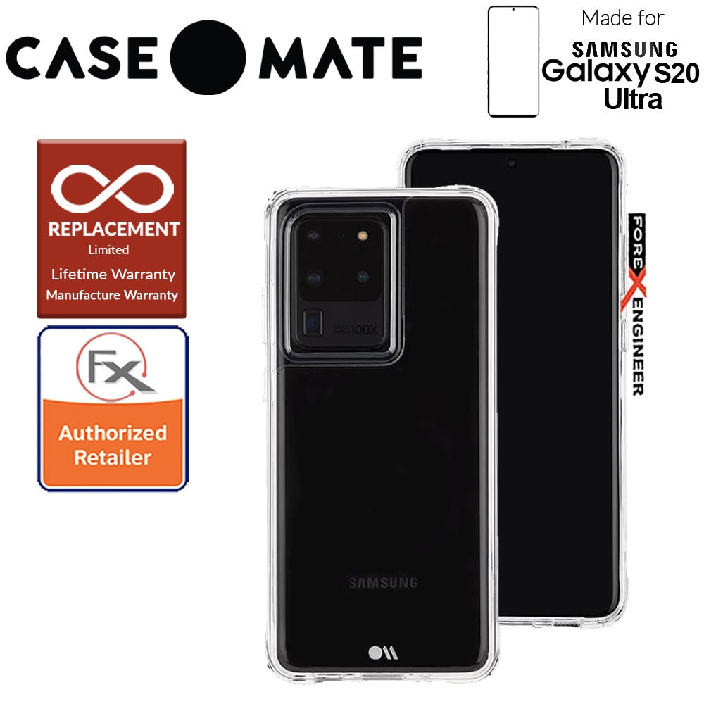 Case-Mate Case Mate Tough for Samsung Galaxy S20 Ultra 6.9" - Clear Color