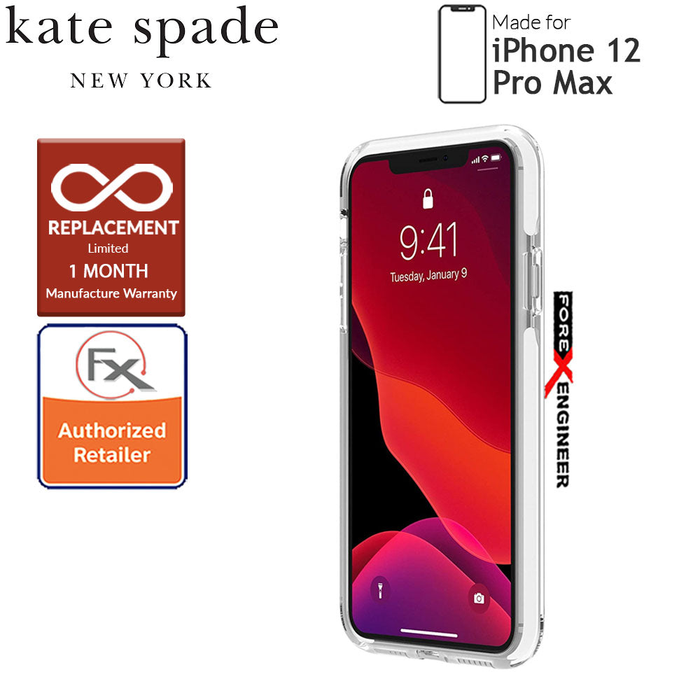 Kate Spade Protective Hardshell for iPhone 12 Pro Max 5G 6.7" - Daisy Iridescent ( Barcode: 191058121028 )