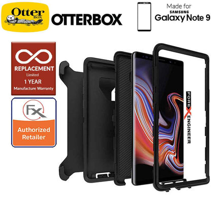 Otterbox Defender for Samsung Galaxy Note 9 - Black Color ( Barcode: 660543462163 )