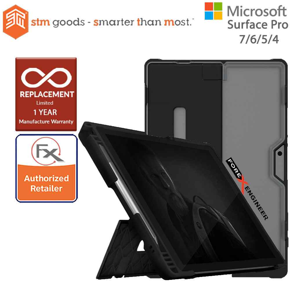 STM DUX Shell for Microsoft Surface Pro 7 / 6 / 5 / 4 - Black Color ...