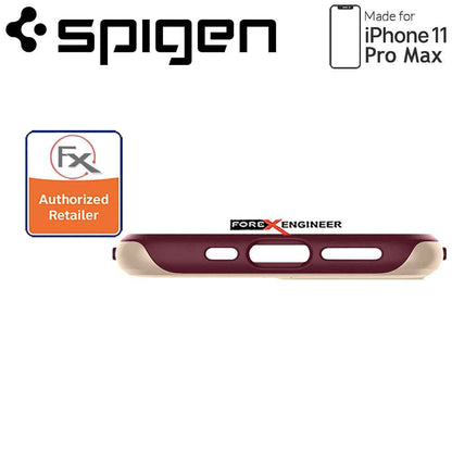 [RACKV2_CLEARANCE] Spigen Neo Hybrid for iPhone 11 Pro Max - Burgundy Color