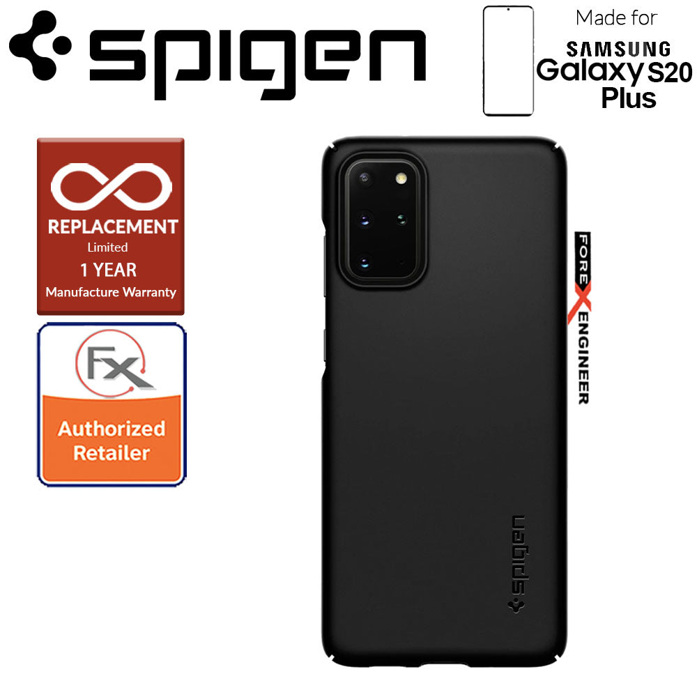 Spigen Thin Fit for Samsung Galaxy S20+ - S20 Plus 6.7" - Black Color