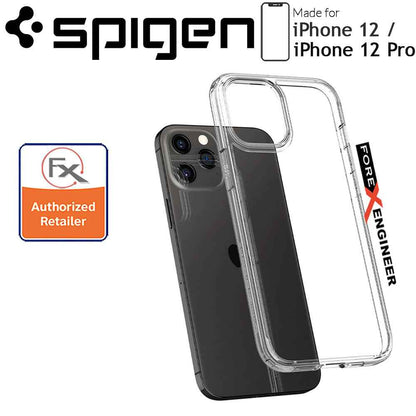 Spigen Ultra Hybrid for iPhone 12 Pro / 12 - Crystal Clear
