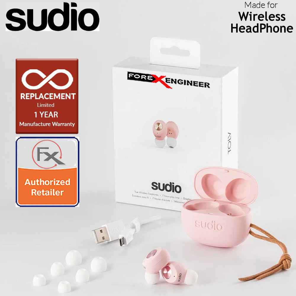 Sudio Tolv True Wireless Earbuds Earbuds Tolv Headphones Sudio