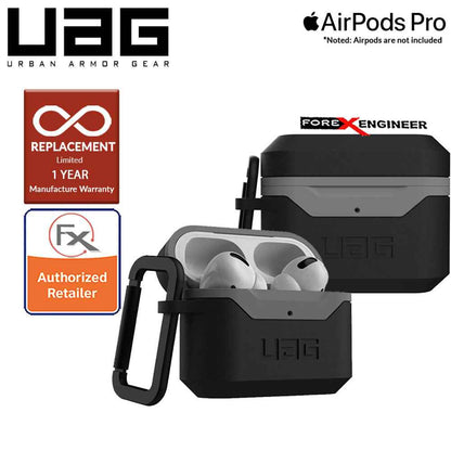 [RACKV2_CLEARANCE]  UAG Hardcase V2 for Airpods Pro  - Black-Grey (Barcode : 812451035476 )