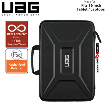 UAG Large Sleeve with Handle for Laptop 15" - 16" - 15 - 16 inch - Black Color ( Barcode : 812451034158 )