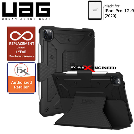 UAG Metropolis for iPad Pro 12.9 4th Gen 2020 - Black Color ( Barcode: 812451034738 )