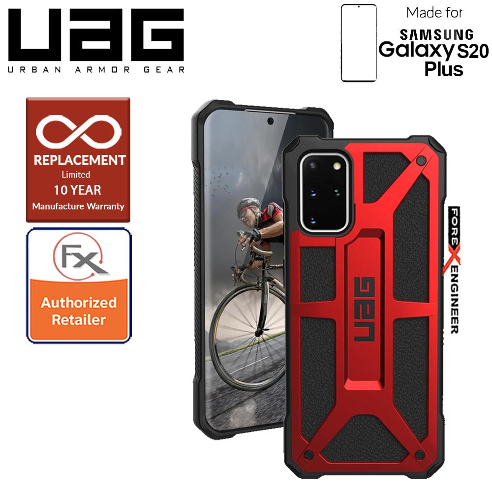 UAG Monarch for Samsung Galaxy S20+ - S20 Plus 6.7" - Crimson Color